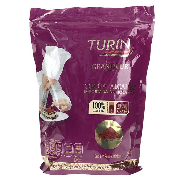 Cocoa Alcalina Turin Bolsa 1 kg