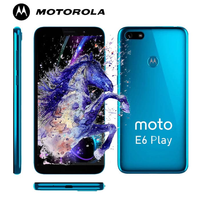 Celular Moto E6 Play Azul 32GB