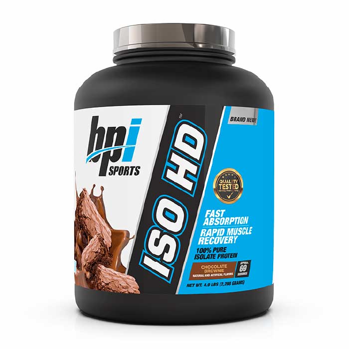 BPI Sports ISO-HD 5 Lbs Proteina 69 Serv. - Galletas con Crema