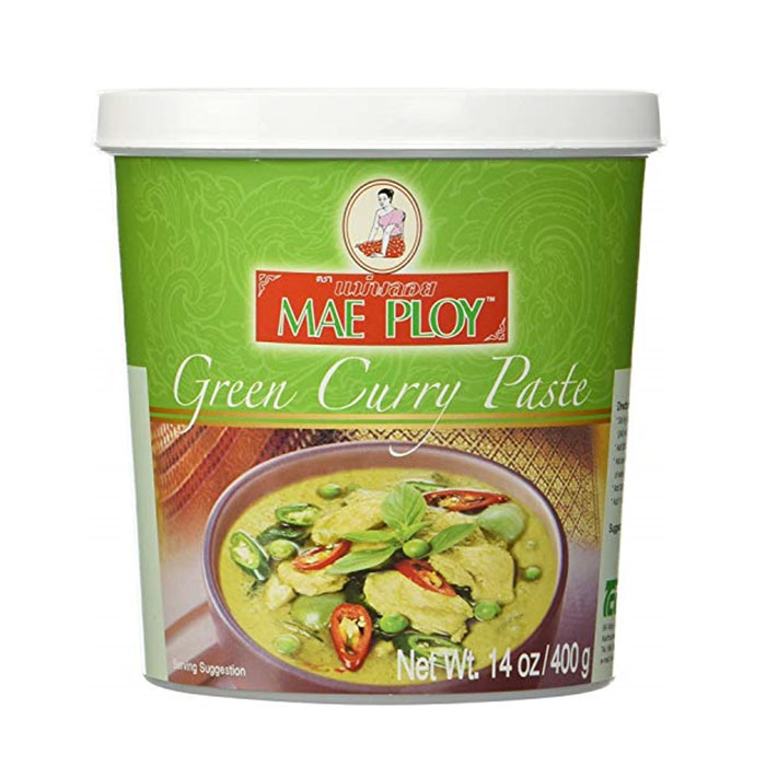 Curry en pasta verde Aroy-D Bote de 1 Kg