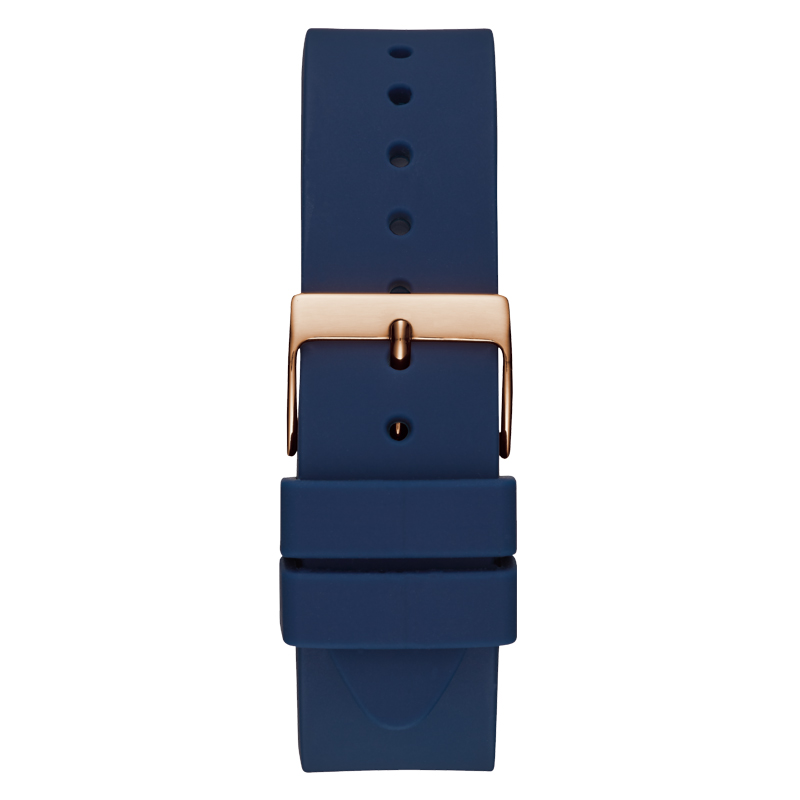 RELOJ GUESS SOLAR DAM AZUL/OROROS