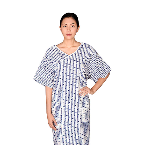 BATAS PARA PACIENTES DR JEM SIN BOLSAS PAQUETE 5 PZAS