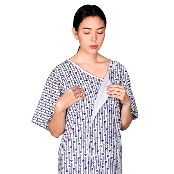 BATAS PARA PACIENTES DR JEM CON BOLSAS PAQUETE 10 PIEZAS