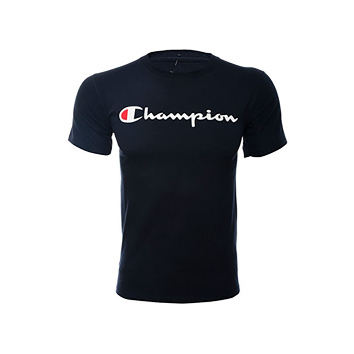 Playera CHAMPION Hombre LOGO Azul