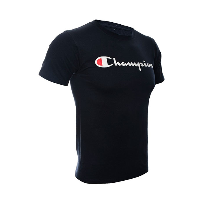 Playera CHAMPION Hombre LOGO Azul