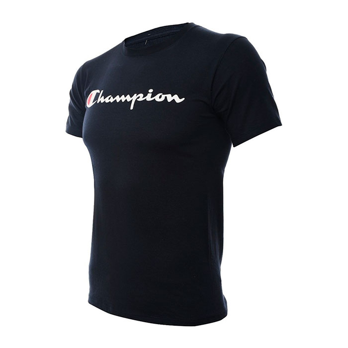Playera CHAMPION Hombre LOGO Azul