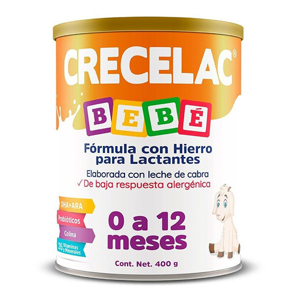 Fórmula Crecelac Bebé 0-12 Meses 400gr
