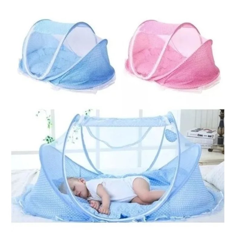 Corral Plegable Portátil Con Mosquitero cuna moises