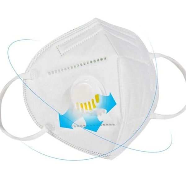 Cubrebocas KN95 con Válvula 5 Capas Filtro Respirador | 1pz
