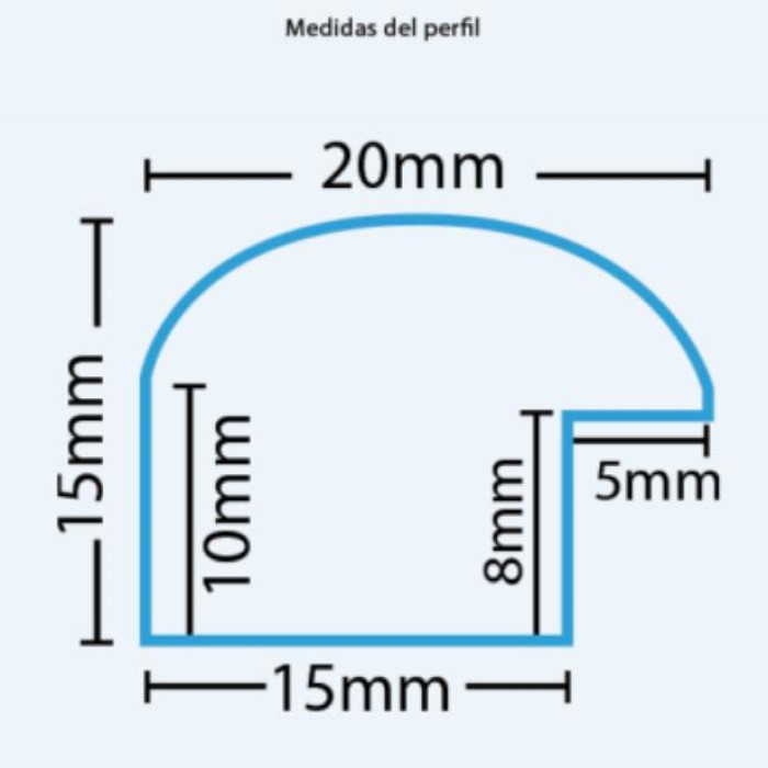 Cuadro para diploma tamaño carta con cristal y respaldo PASPARTÚ FRAMES