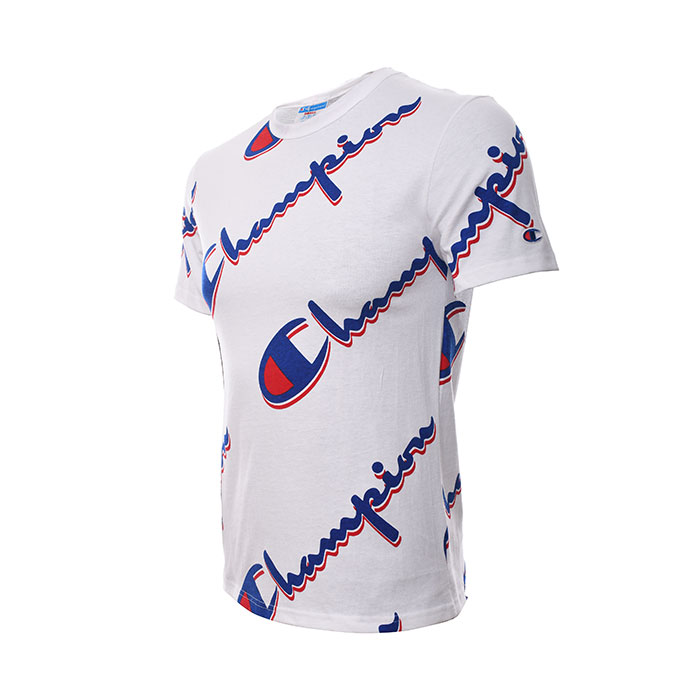 Playera CHAMPION Hombre LOGO Blanco