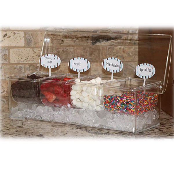 SWISSLAND JUEGO PORTA CONDIMENTOS PORTA HIELO