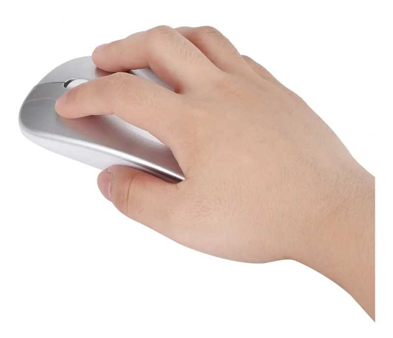 Mouse inalambrico ergonomico Gadgets & fun con bateria de litio recargable silencioso
