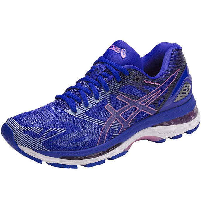 Tenis ASICS Mujer GEL NIMBUS 19 Azul Purpura