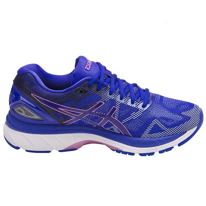 Tenis ASICS Mujer GEL NIMBUS 19 Azul Purpura