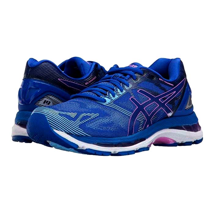 Tenis ASICS Mujer GEL NIMBUS 19 Azul Purpura