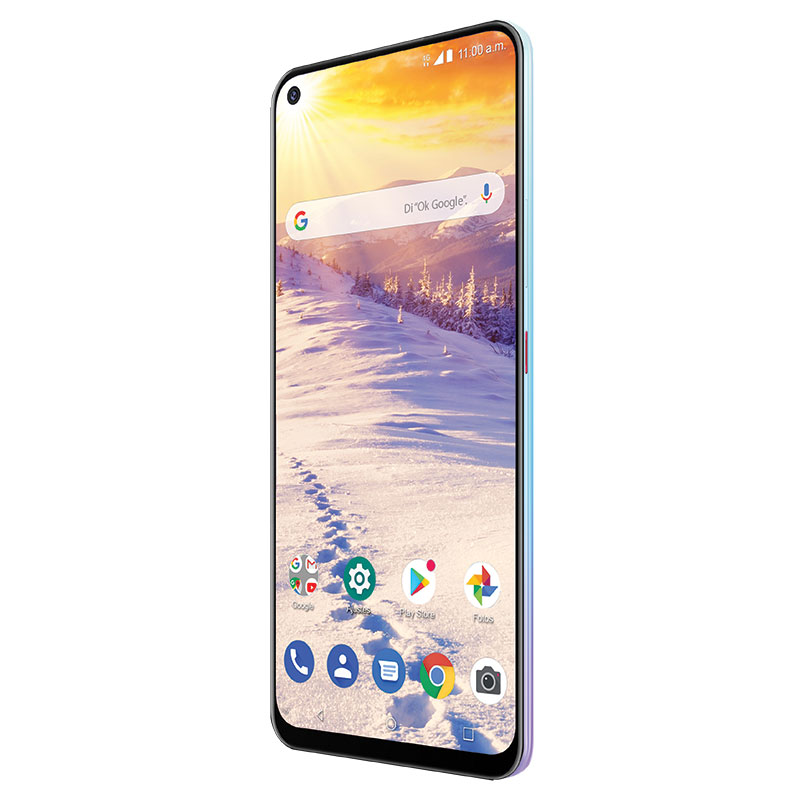 Celular ZTE LTE 9000 BLADE V2020 Color BLANCO Telcel y y DE REGALO AUDIFONOS BLUETOOTH S9 + UN PLUG ENCHUFE INTELIGENTE.