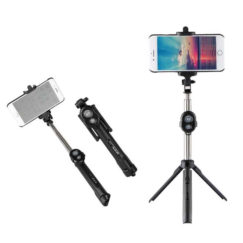 Baston Selfie Gadgets & fun con tripie y control bluetooth desmontable Selfie Stick