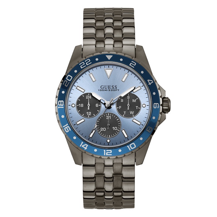 RELOJ GUESS ODYSSEY CAB GRIS/AZUL