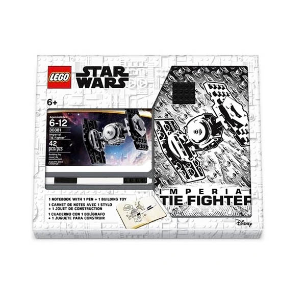 Set de Papelería de Tie Fighter LEGO