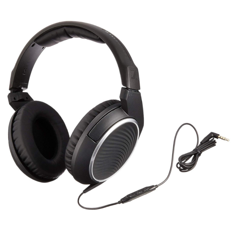 Audifonos Sennheiser Hd 461i Deep Bass Over-ear Alambricos Negro