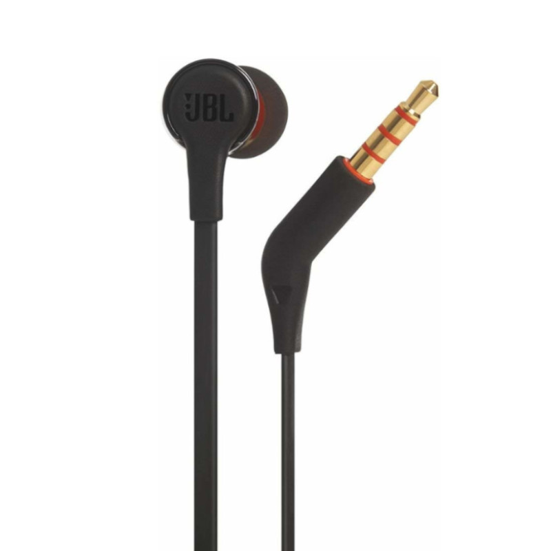 Audifonos JBL T210 In-ear Pure Bass Metalico Manos Libres Negro