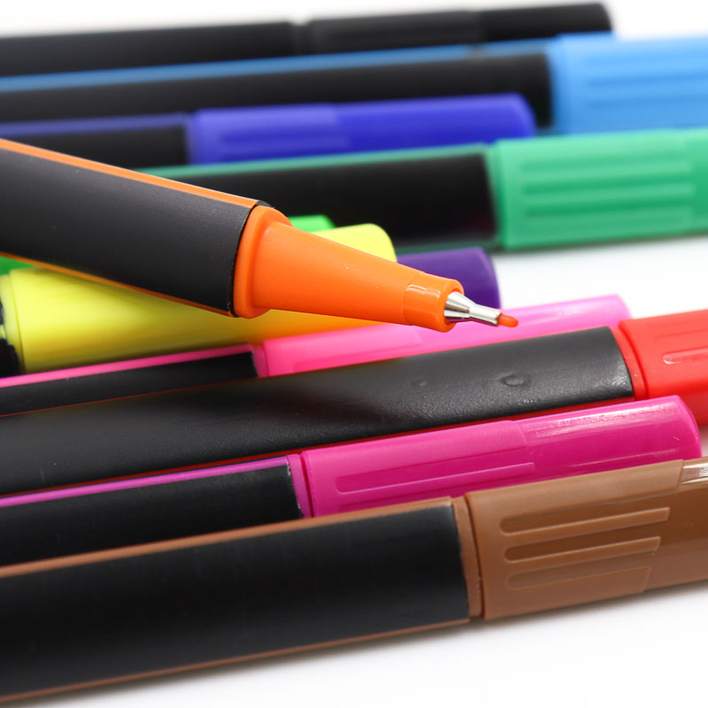 Set 12 Rotuladores Finos 0.4mm Colores Aink