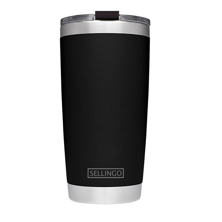 Termo Vaso Sellingo Acero Inoxidable Doble Capa 20 Oz Matte Colores