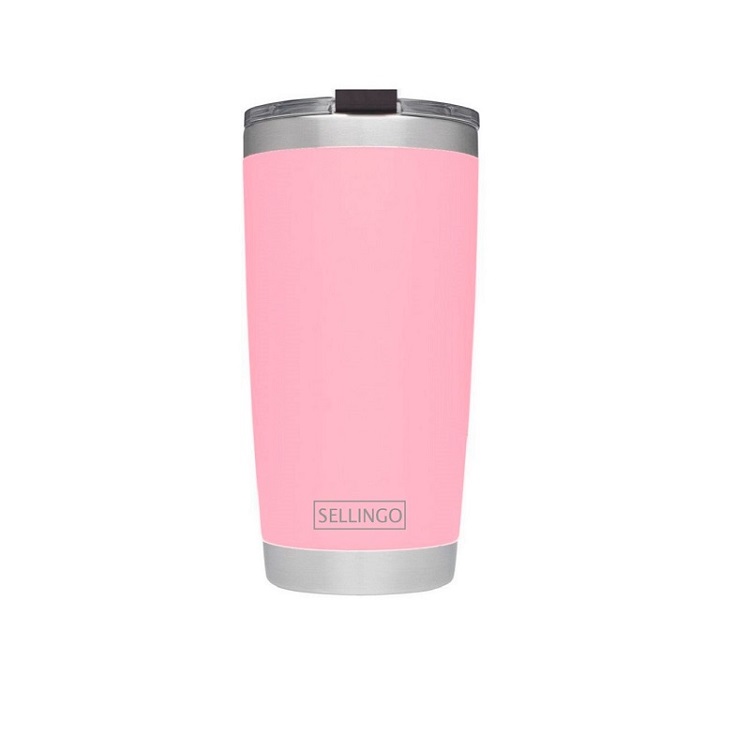 Termo Vaso Sellingo Acero Inoxidable Doble Capa 20 Oz Matte Colores