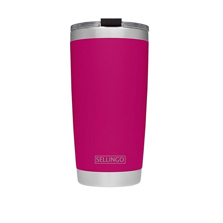 Termo Vaso Sellingo Acero Inoxidable Doble Capa 20 Oz Matte Colores