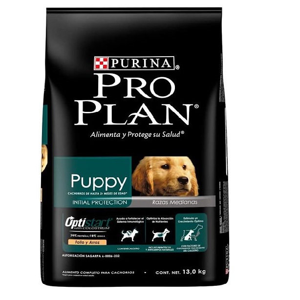 Pro Plan Puppy Razas Medianas 13kg