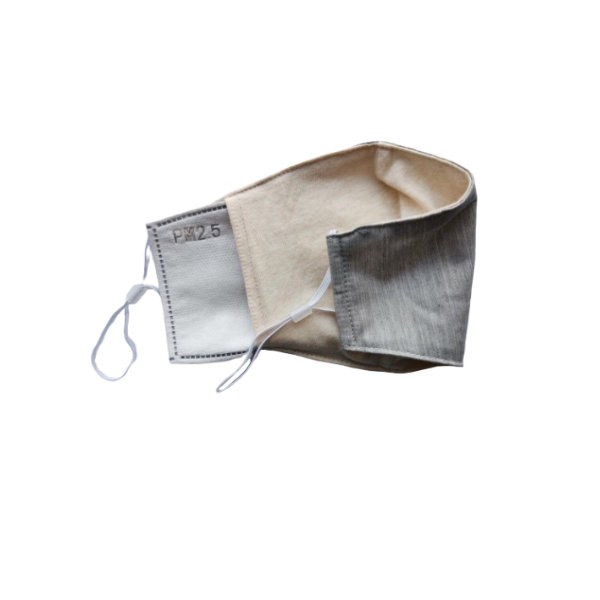 Cubrebocas  Antibacterial y 2 filtros PM 2.5