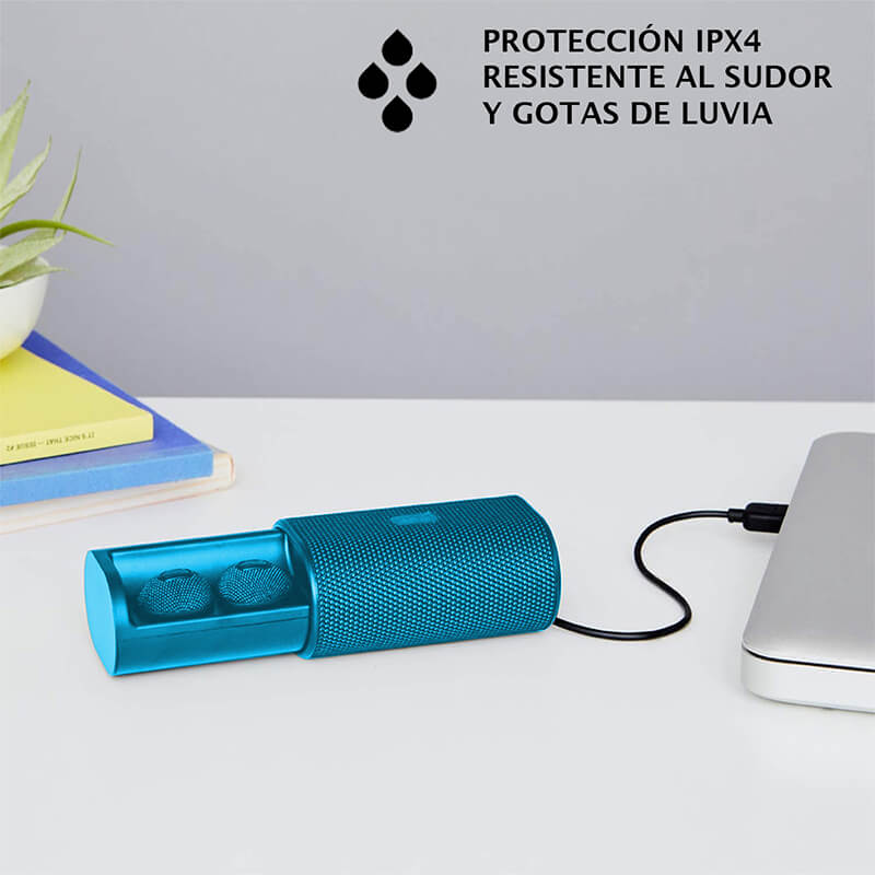 Audífonos Inalambricos Bluetooth Jam Ultra Ipx4 Manos Libres Azul