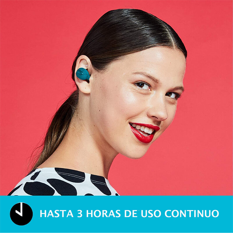 Audífonos Inalambricos Bluetooth Jam Ultra Ipx4 Manos Libres Azul