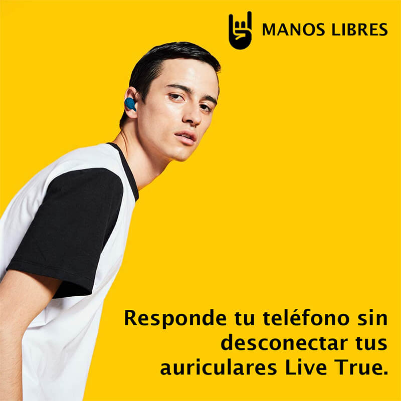 Audífonos Inalambricos Bluetooth Jam Ultra Ipx4 Manos Libres Azul