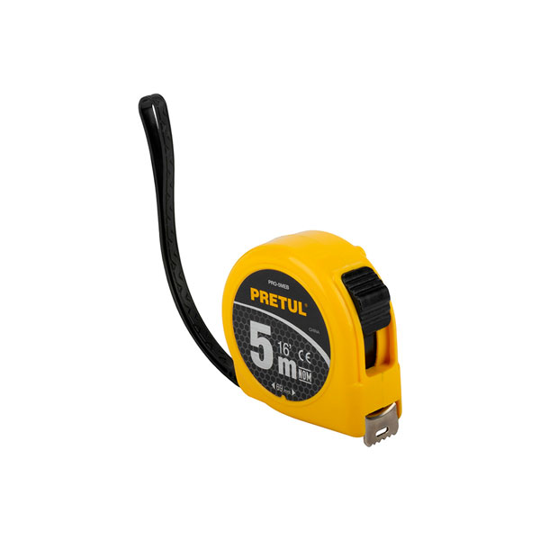 Flexómetros 5 M, Cinta 13 Mm En Display Box, 12 Pzas, Pretul