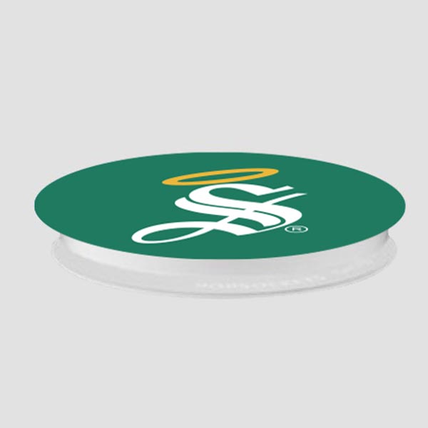 SUJETADOR POPSOCKETS LIGA MX SANTOS LAGUNA MONOGRAMA BLANCO