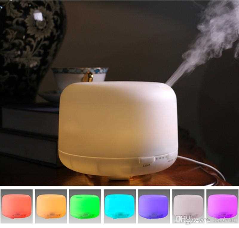 Humificador o Difusor Gadgets & fun  con luz led para aceites esenciales o aroma terapia 500 ml 
