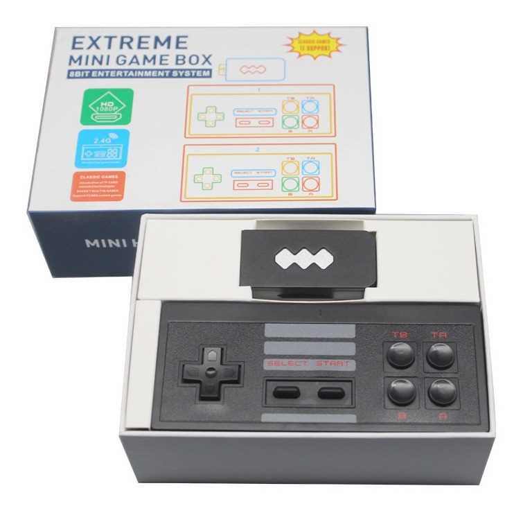 Mini Consola 8 Bits Para Tv Hdmi Inalambrica