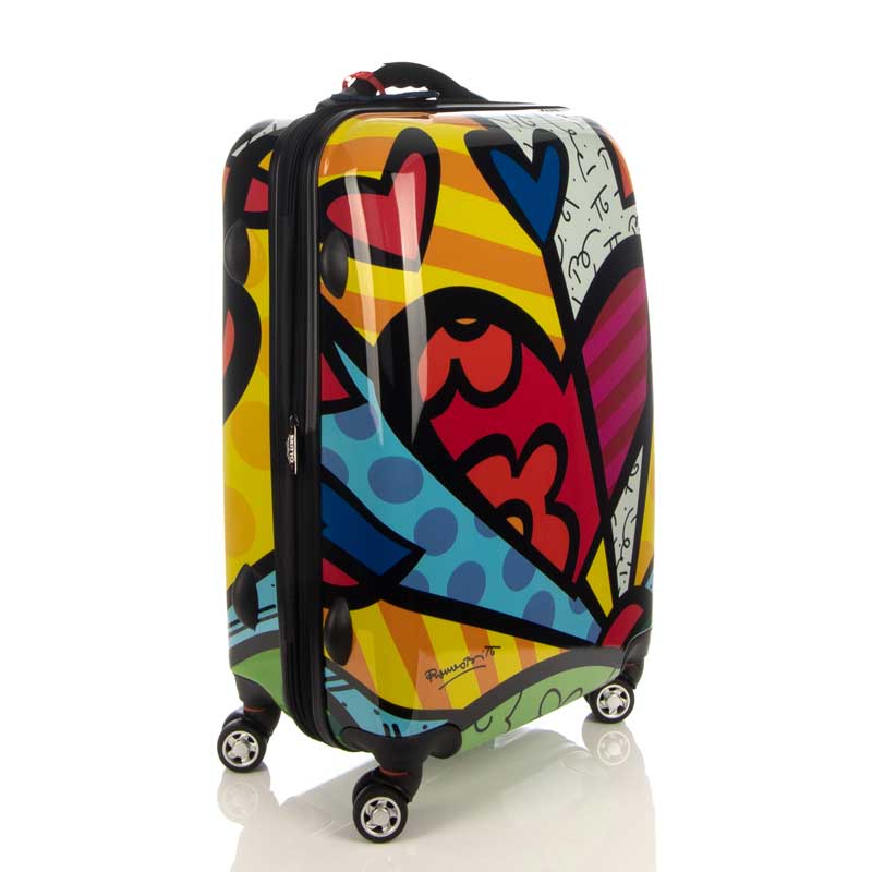 Maleta Rigida Original Romero Britto 24"