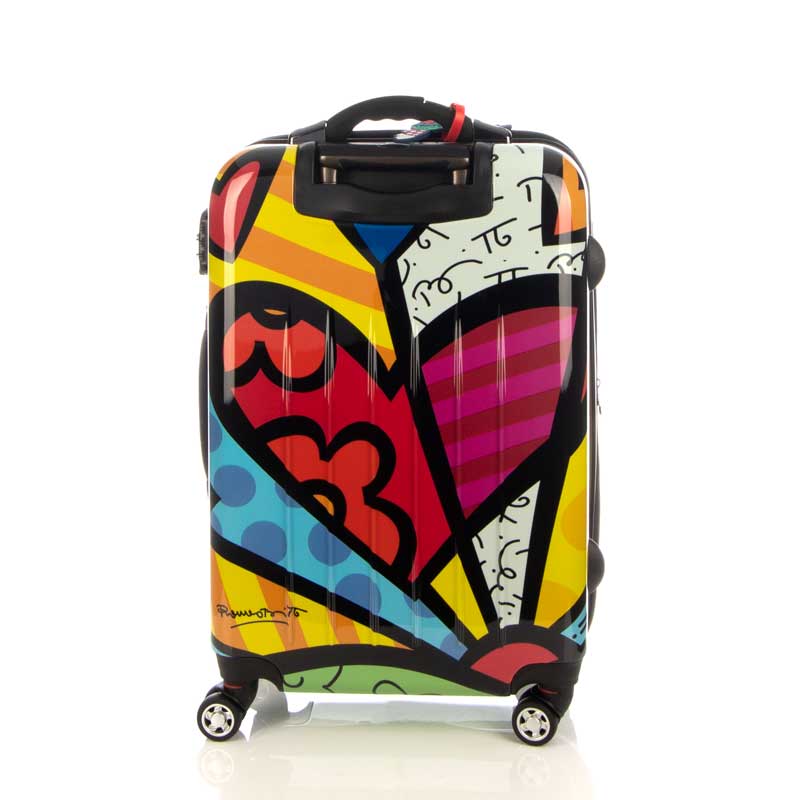 Maleta Rigida Original Romero Britto 24"