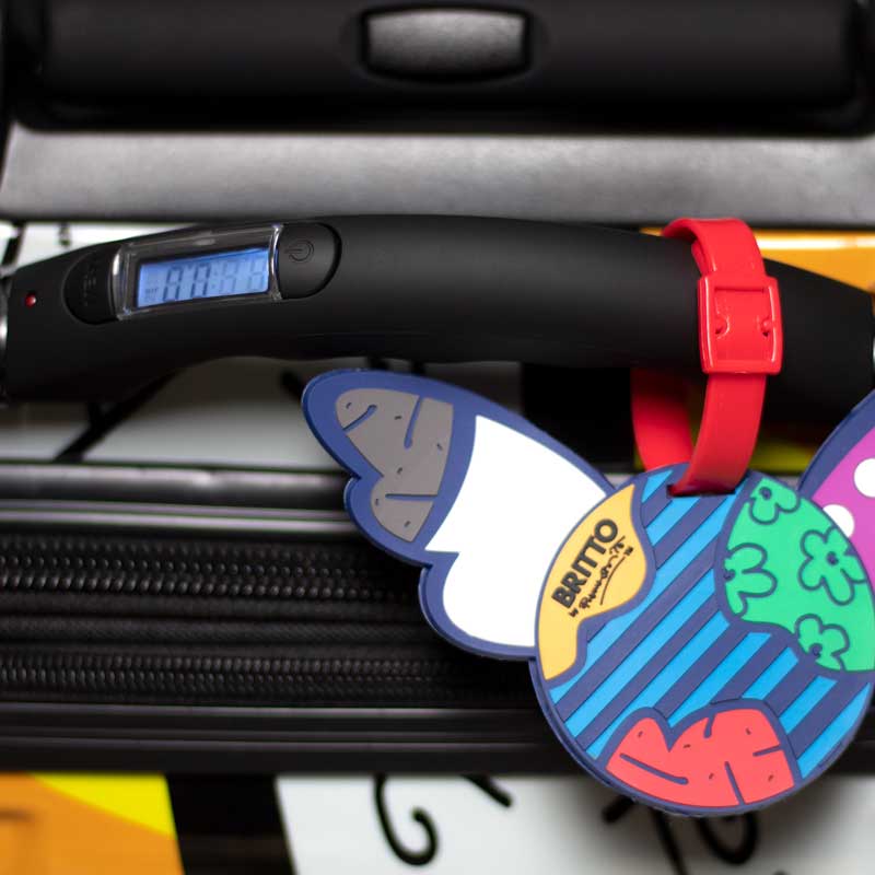 Maleta Rigida Original Romero Britto 24"