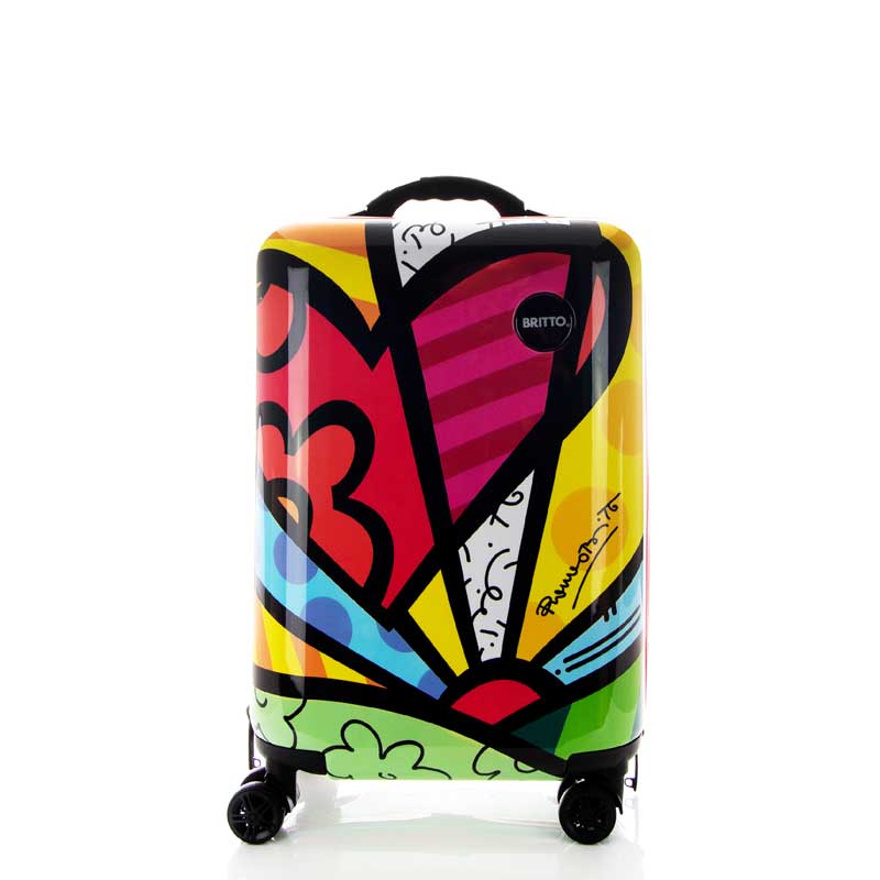 Maleta Rigida Original Romero Britto 20\