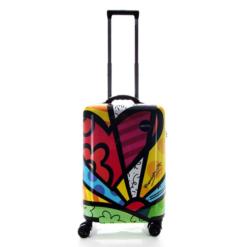Maleta Rigida Original Romero Britto 20\