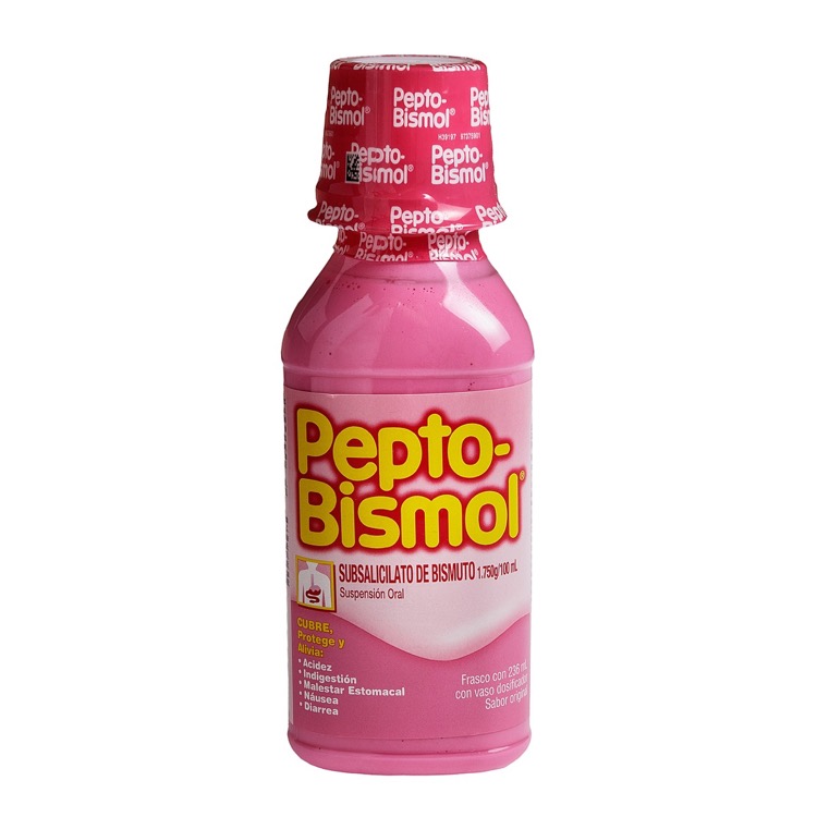 Pepto Bismol Cereza 1 Frasco Liquido 236 Ml