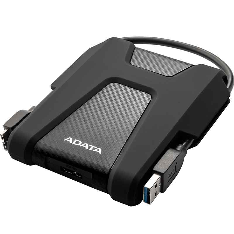 Disco Duro Externo 1TB ADATA HD680 USB 3.2 Uso Rudo Portatil AHD680-1TU31-CBK 