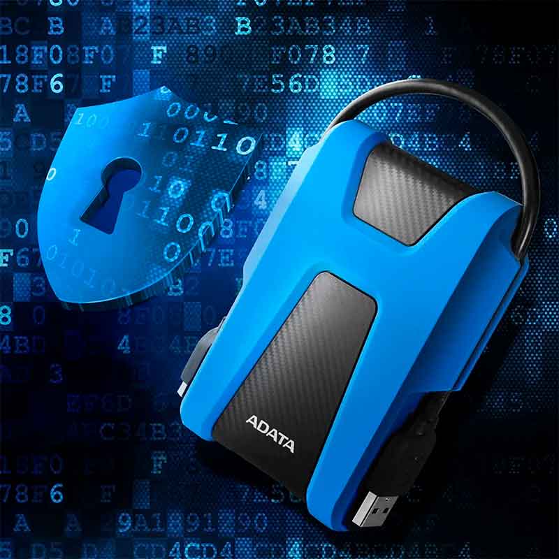 Disco Duro Externo 2TB ADATA HD680 USB 3.2 Uso Rudo Portatil AHD680-2TU31-CBL 