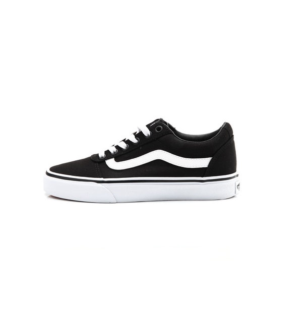 Tenis Vans Ward Canvas Black/White Dama Original VN0A3IUN187