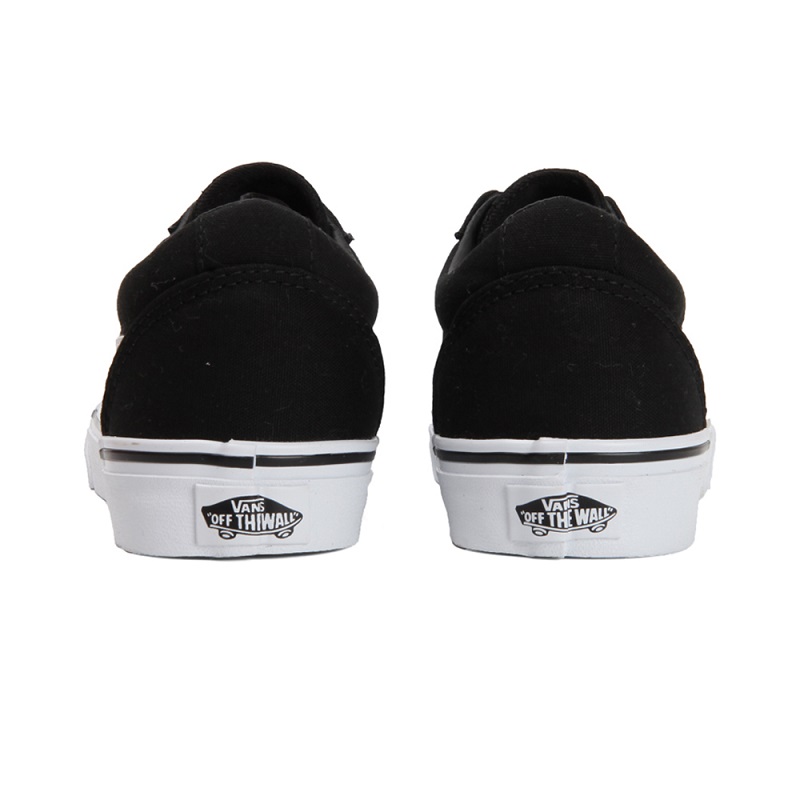Tenis Vans Ward Canvas Black/White Dama Original VN0A3IUN187