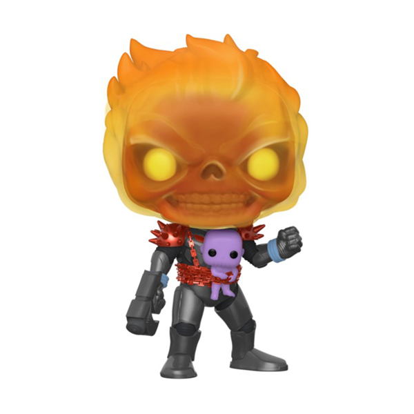 Funko Pop Cosmic Ghost Rider With Baby Thanos, Exclusivo.
